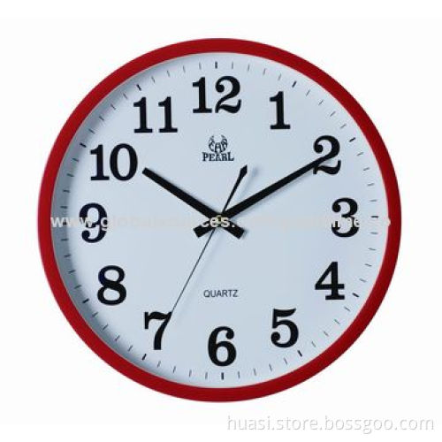 Wall Clock with Sweep, OEM Orders are Accepted, Customized Colors are WelcomeNew